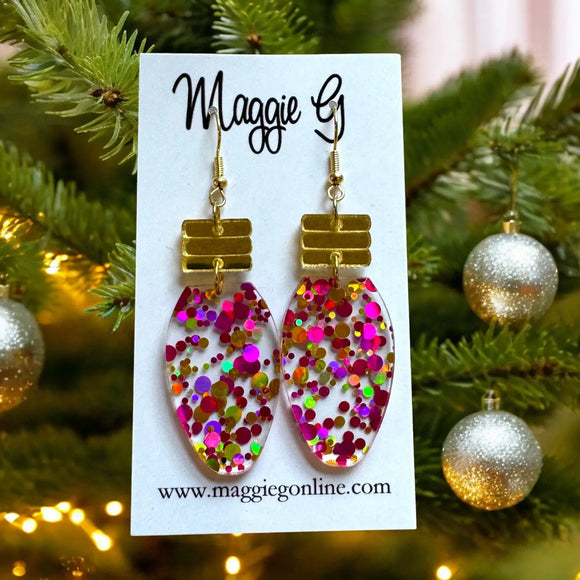 Christmas earrings
