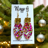 Christmas earrings