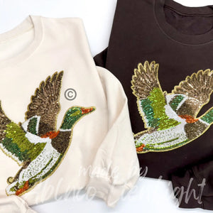 Mallard duck sweatshirt