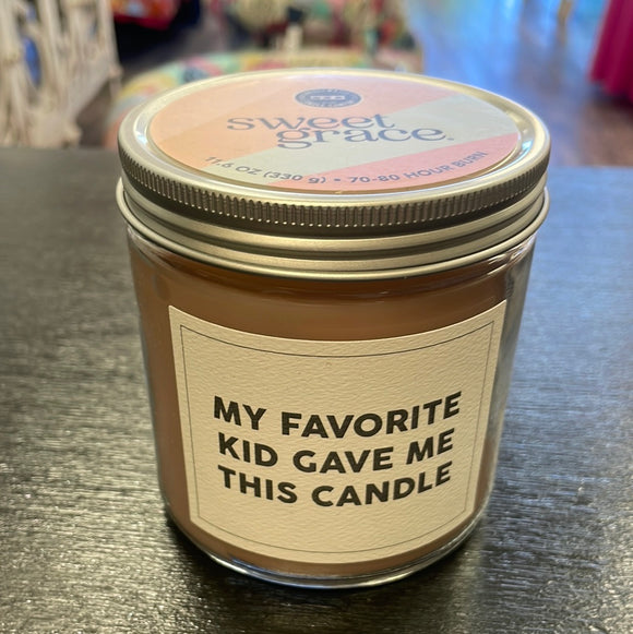 Sweet Grace mom candles