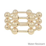 14mm beaded bracelet set