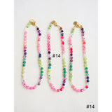 Candy bead necklaces