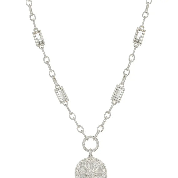 Hammered Coin Necklace