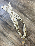 Scarf necklace