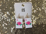 Mahjong Tile earrings