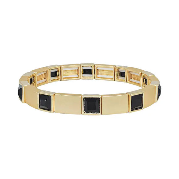 Black gem bracelet