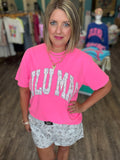 White camo Lulu Mac shorts