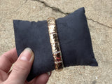Hammered bangles