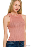 Ribbed washed tank