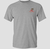 Leopard cherry tee