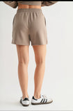 Lux sand lounge shorts