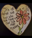 Small heart plate