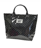 Lulu Mac polka dot tote
