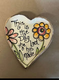 Small heart plate