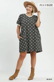 Contrast dress