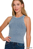 Ribbed washed tank