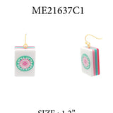 Mahjong Tile earrings