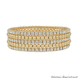 Rhinestone Tennis Chain stretch