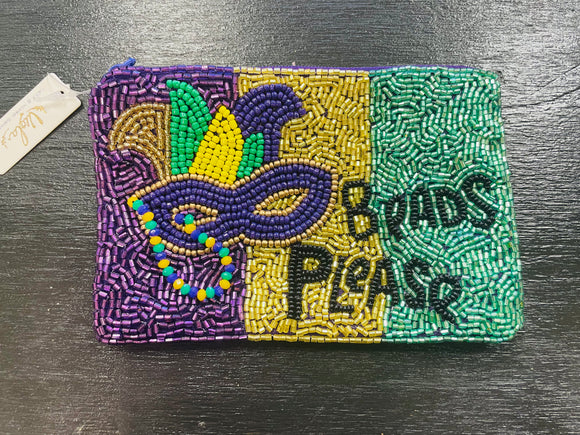 Beads please coin purse